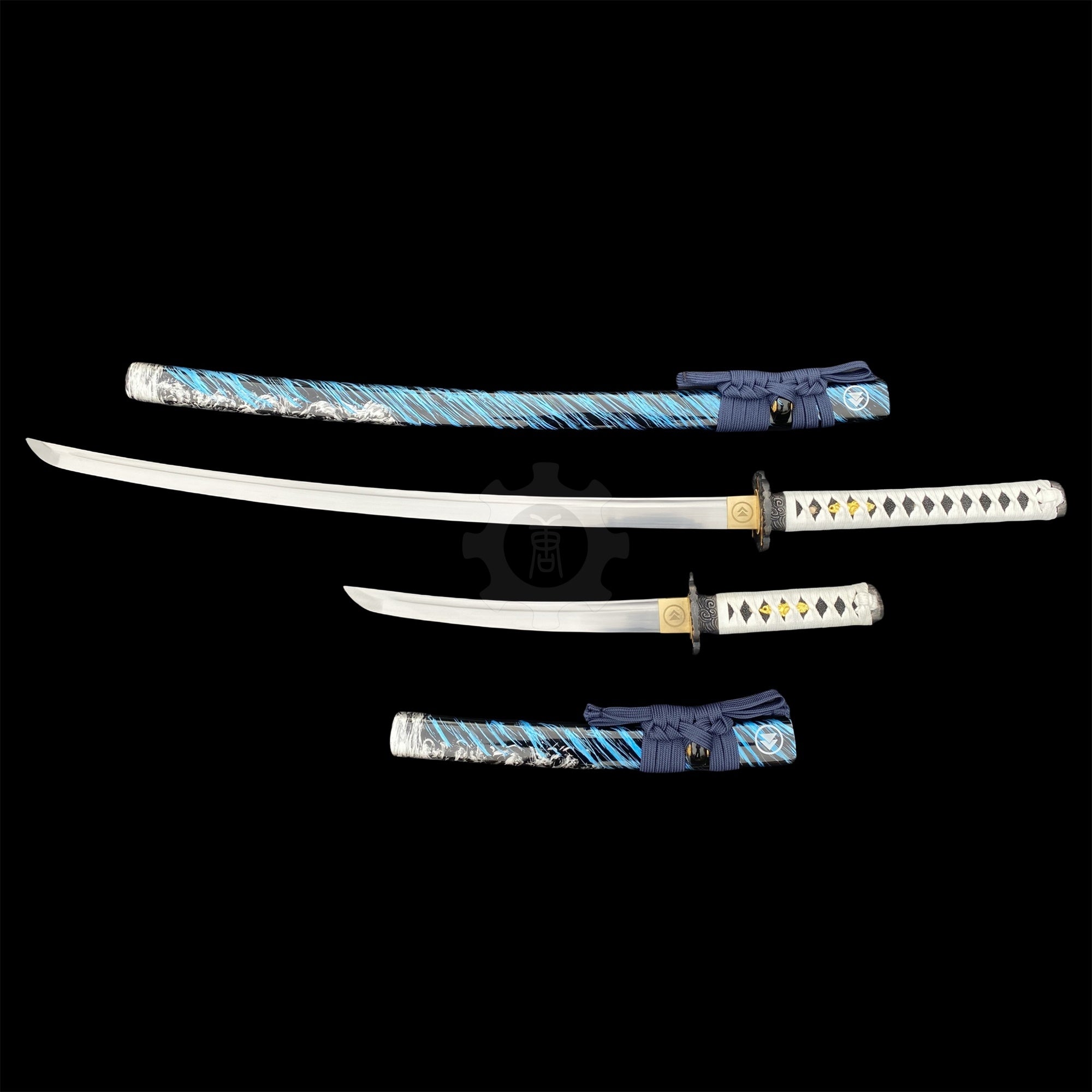 Lord Jin Sakai Katana Wakizashi Carbon Steel Version