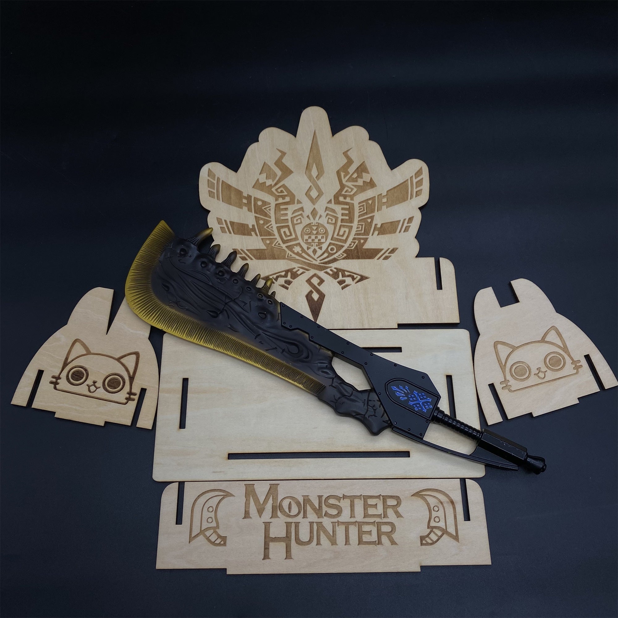Mini Réplique Métal Giant JawBlade 1/6 (Monster Hunter)