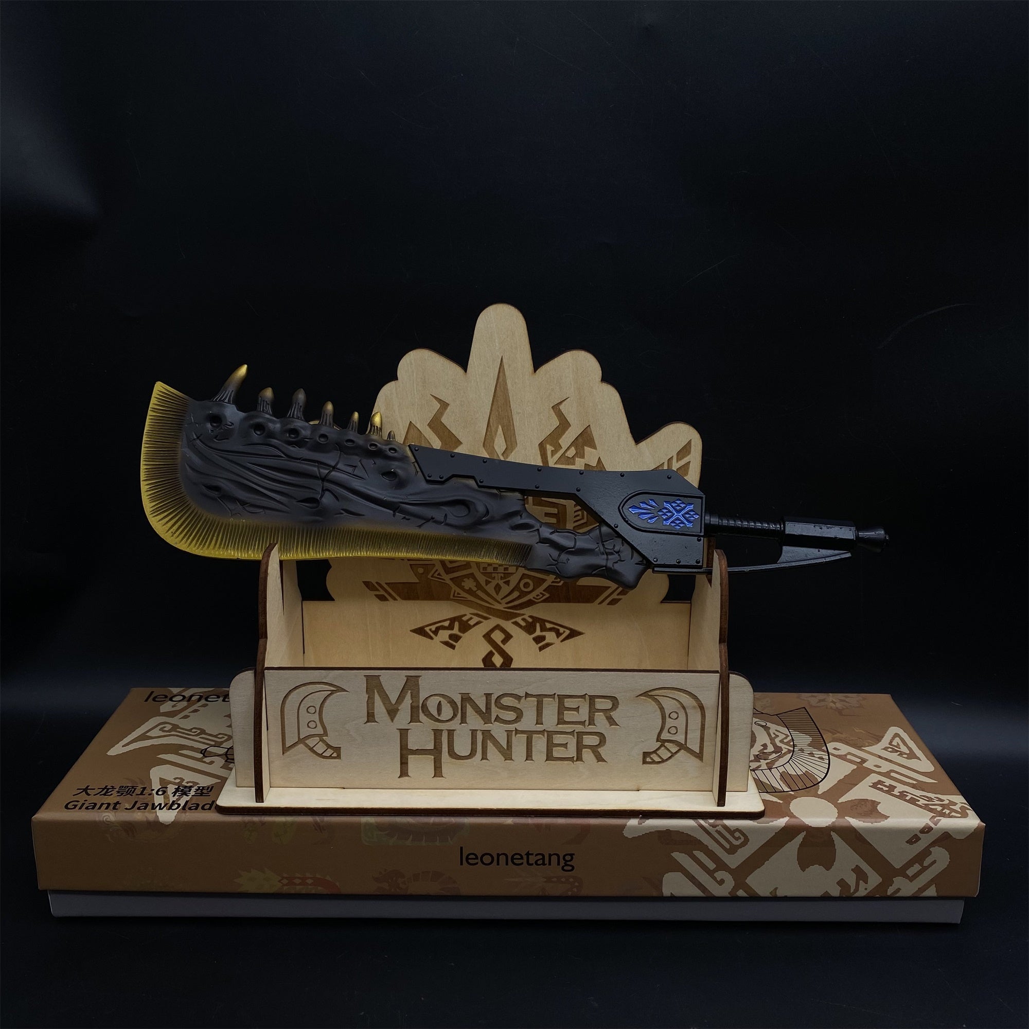 Mini Réplique Métal Giant JawBlade 1/6 (Monster Hunter)