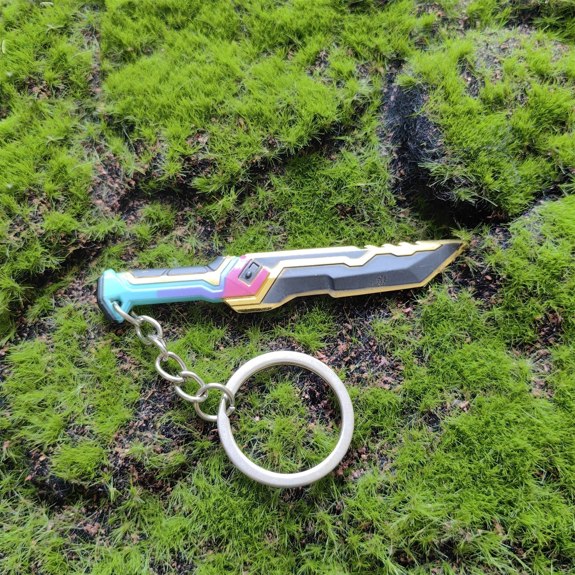 Porte-clés Métal Dague Glitchpop (Valorant)