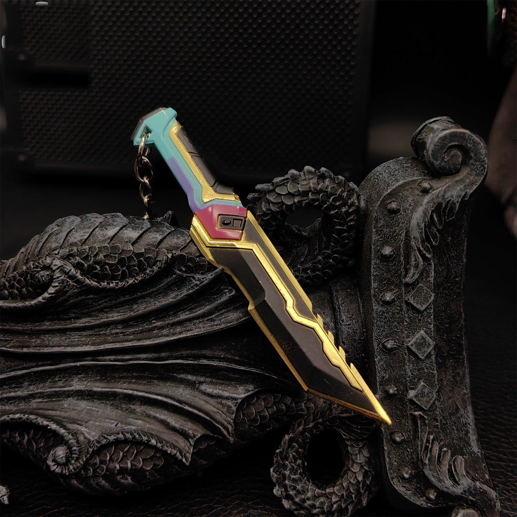 Porte-clés Métal Dague Glitchpop (Valorant)