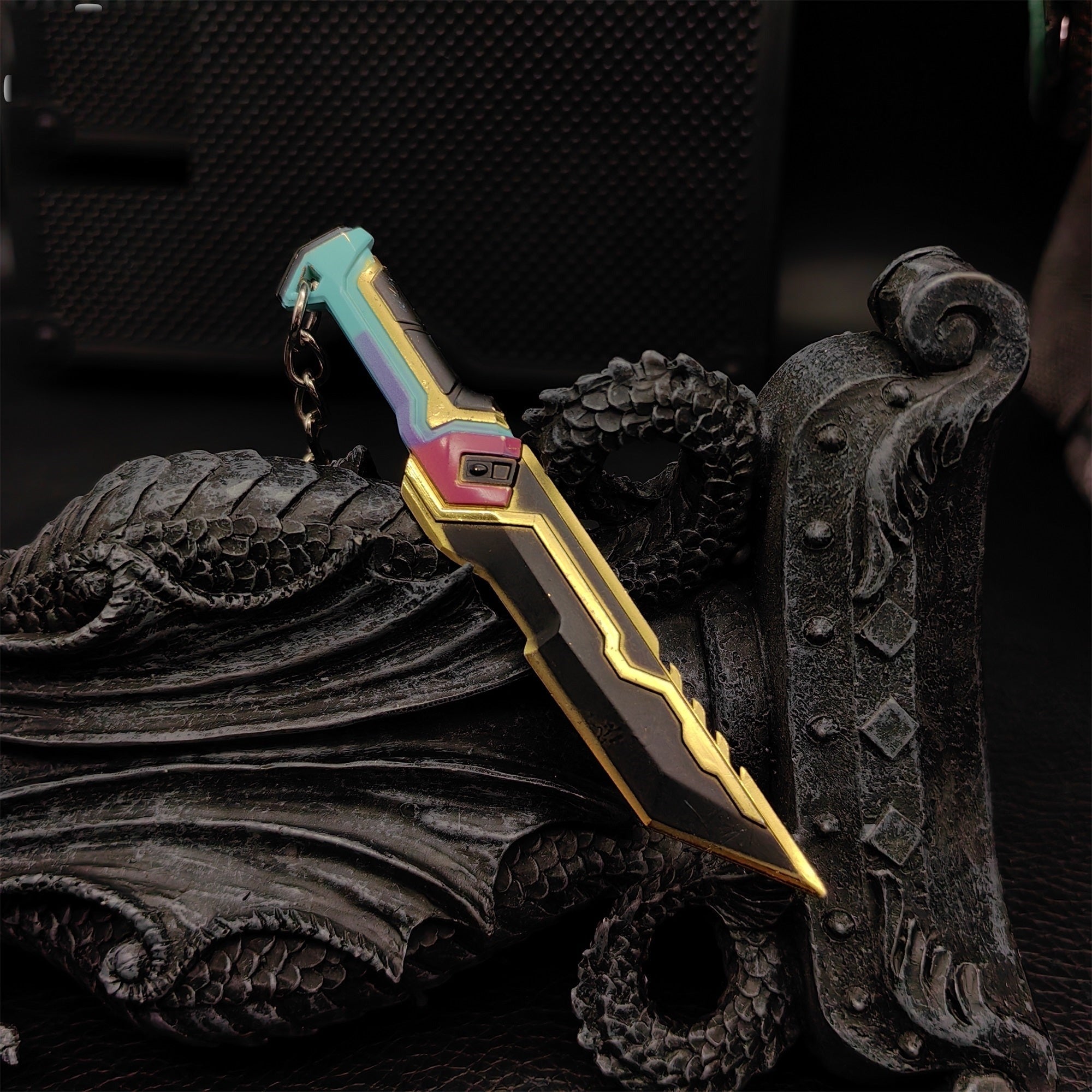 Porte-clés Métal Dague Glitchpop (Valorant)