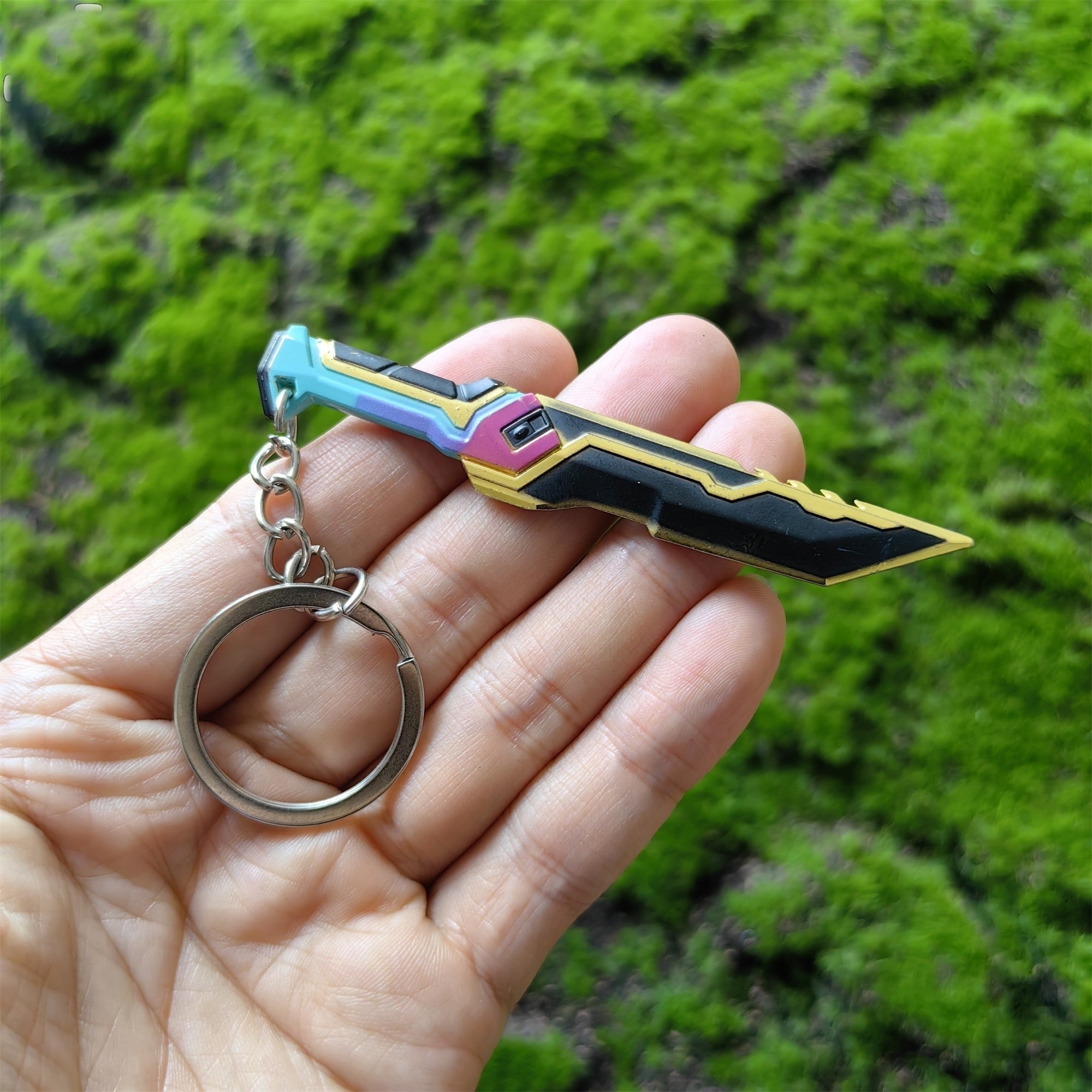 Porte-clés Métal Dague Glitchpop (Valorant)