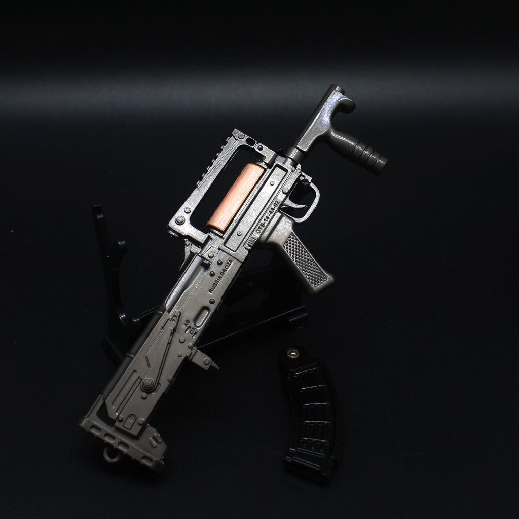 OTs-14 Groza Miniature Metal Gun Model Alloy Gun 17CM/6.9"