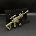 Mini Réplique Métal HK416 Lunette Thermique Skin Jungle – 16,5 cm
