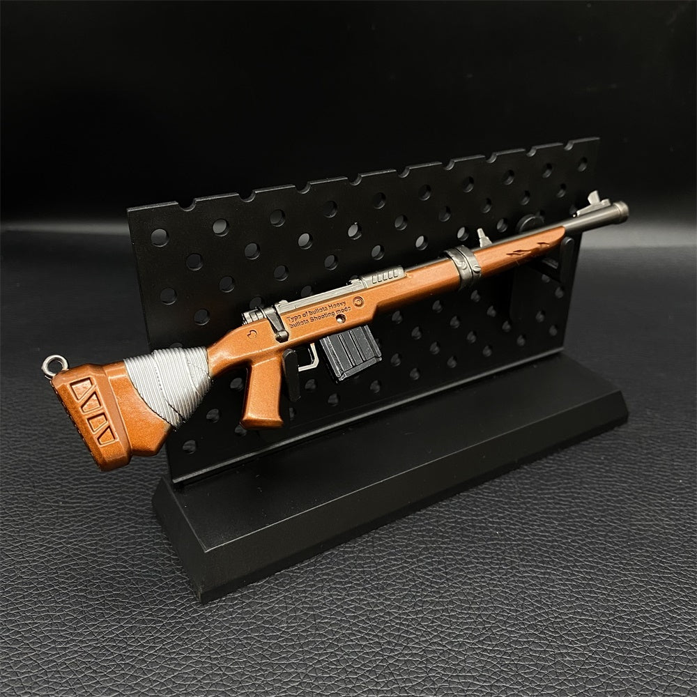 Mini Réplique Métal Carabine de Chasse – 17 cm