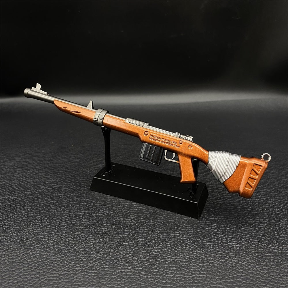 Mini Réplique Métal Carabine de Chasse – 17 cm