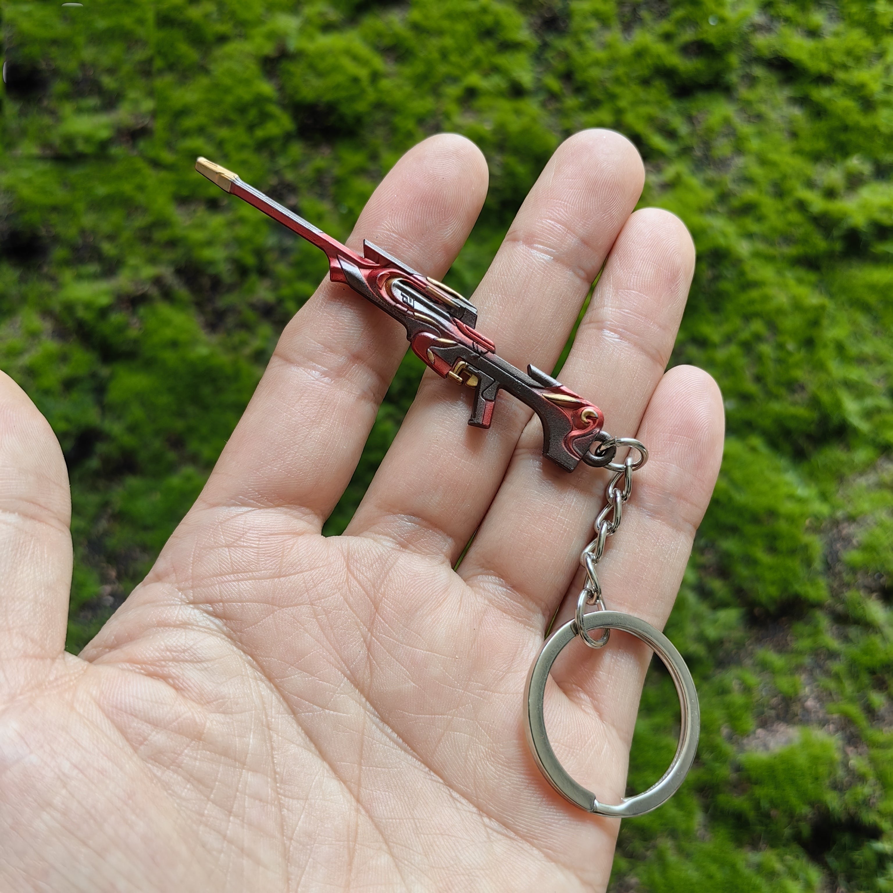 Porte-clés Métal Tilde Operator (Valorant)