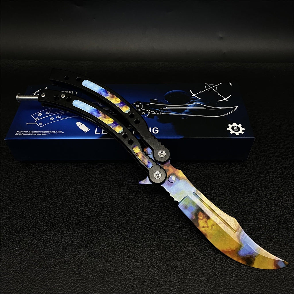 GO Game Butterfly Knife Game Balisong Trainer IRL