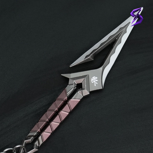 Réplique métal du kunai Kuronami no Yaiba, vue principale