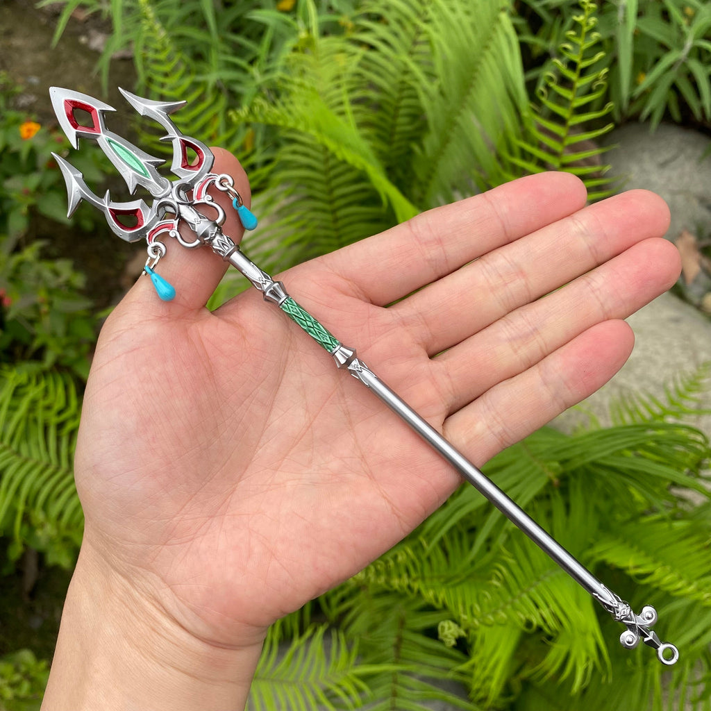 The Link Lightscale Trident Miniature Metal Replica 22CM/8.7"