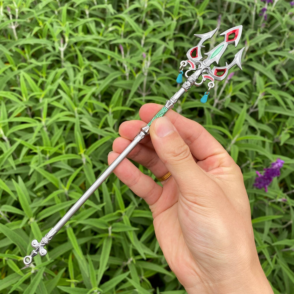 The Link Lightscale Trident Miniature Metal Replica 22CM/8.7"