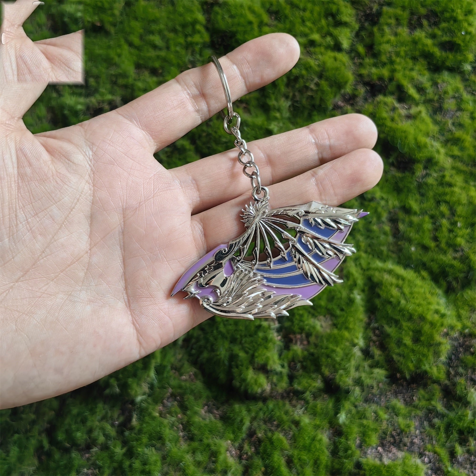 Val Ignite Fan Keychain Backpack Pendant