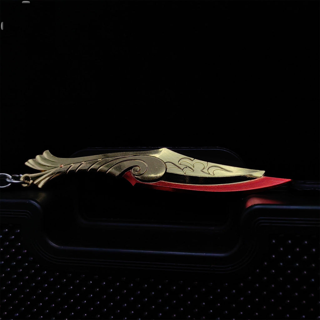 Game Prop Ignite Fan Mini Metal Keychain