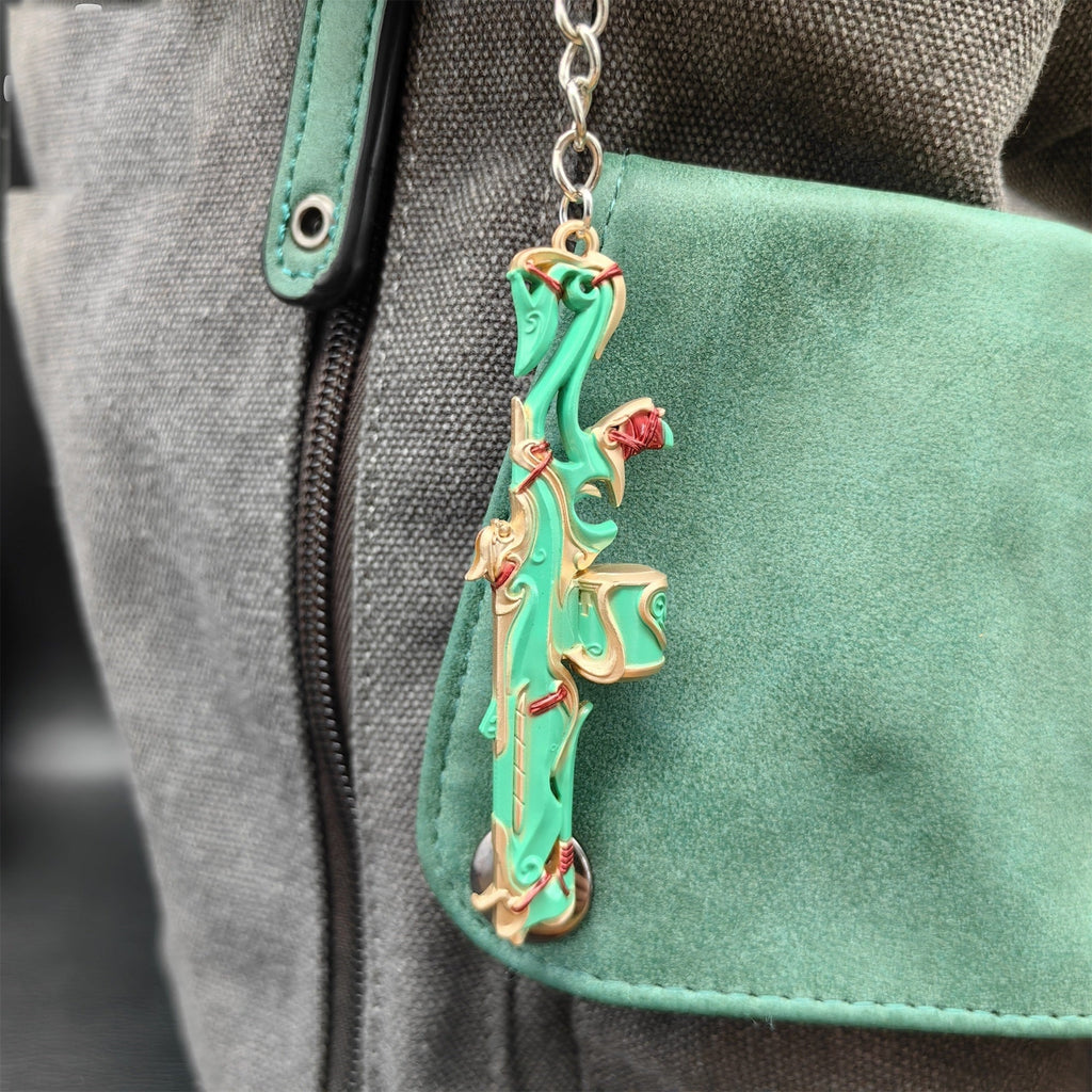 Metal Imperium Judge Gun Tiny Keychain Pendant