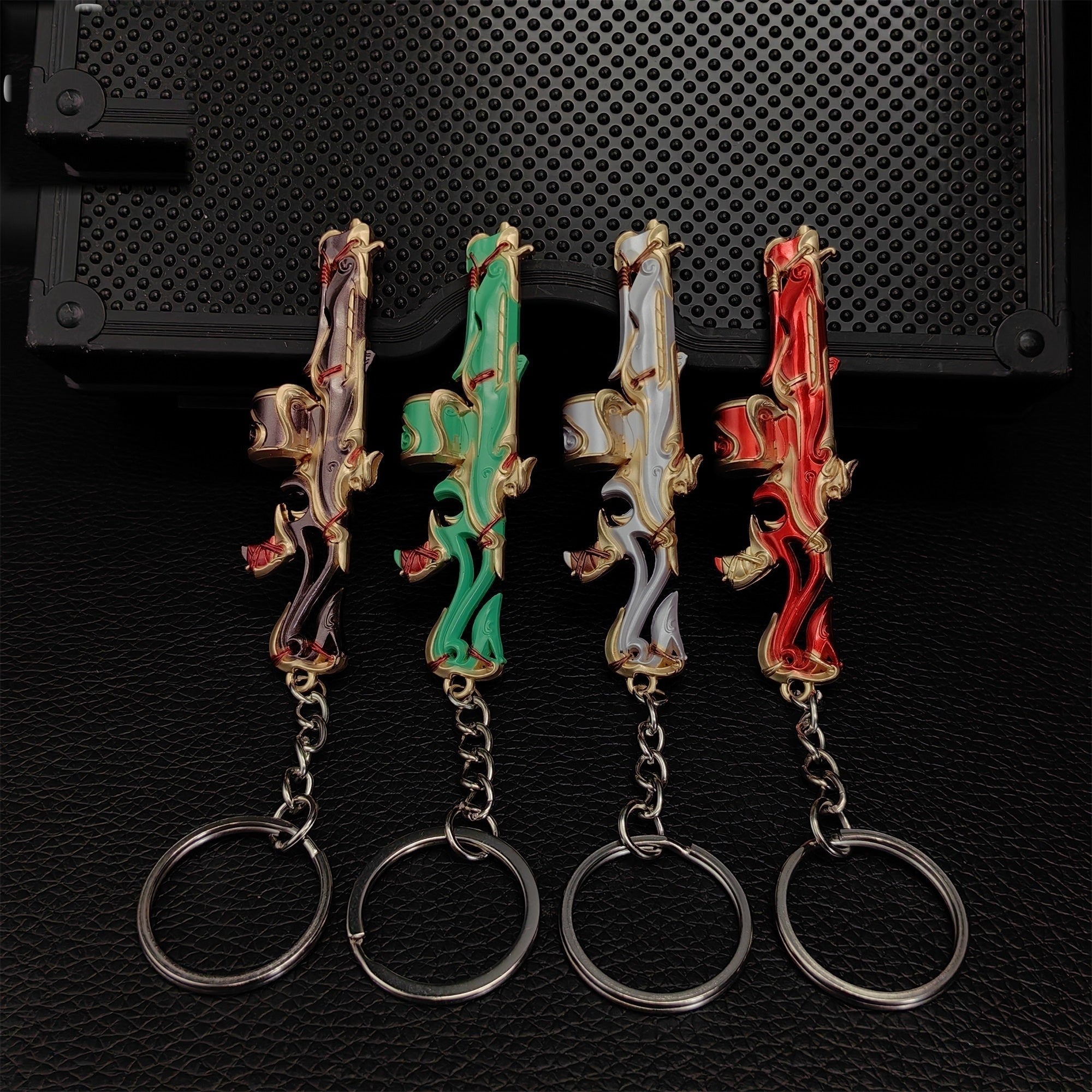 Metal Imperium Judge Gun Tiny Keychain Pendant