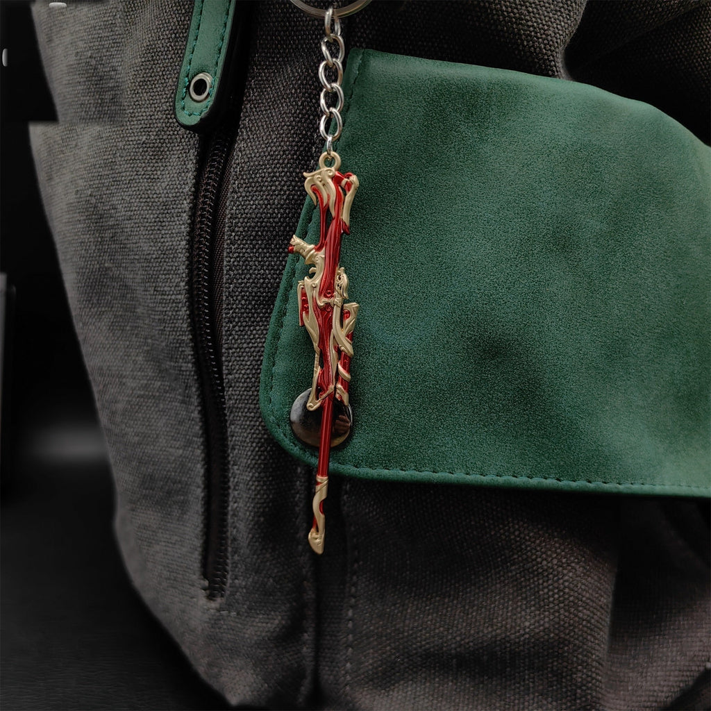 Metal Imperium Operator Gun Tiny Keychain Pendant 4 Colors Option