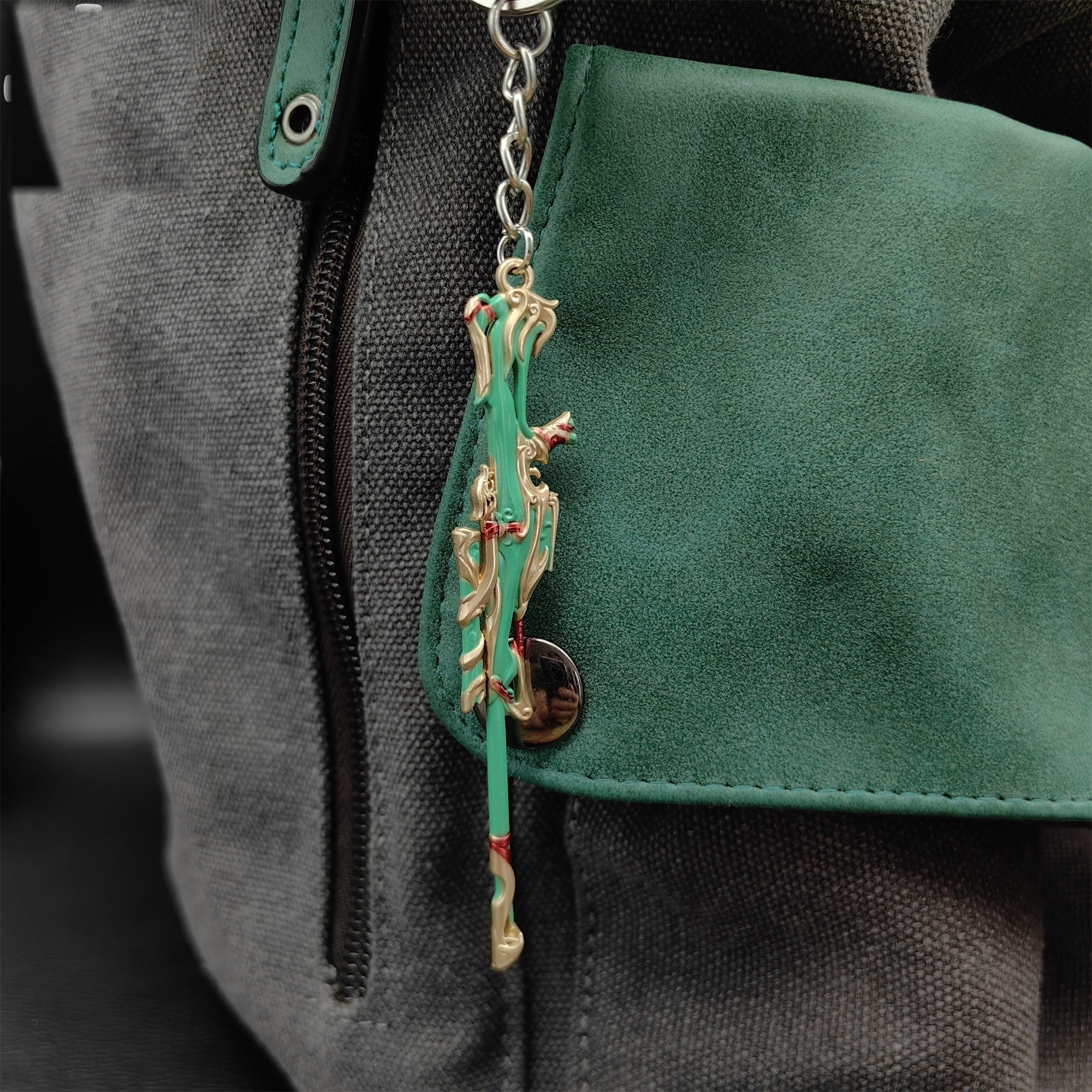 Metal Imperium Operator Gun Tiny Keychain Pendant 4 Colors Option