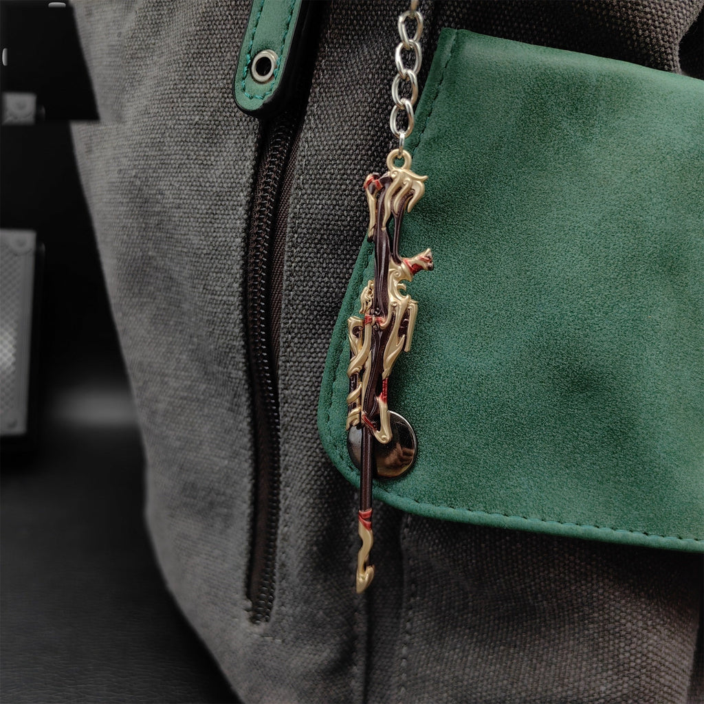 Metal Imperium Operator Gun Tiny Keychain Pendant 4 Colors Option