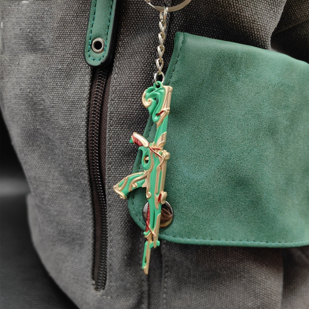Metal Imperium Vandal Gun Tiny Keychain Pendant