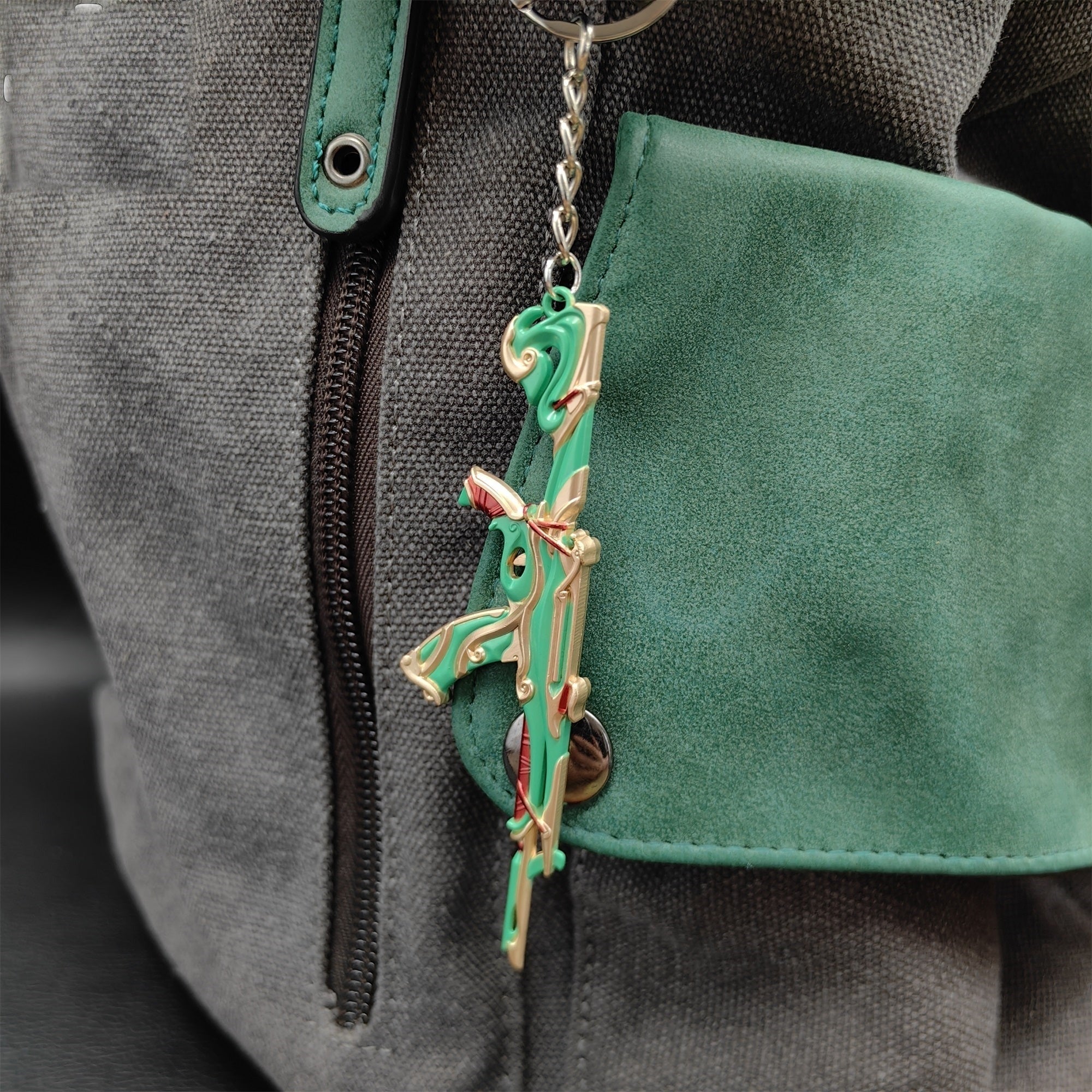 Metal Imperium Vandal Gun Tiny Keychain Pendant