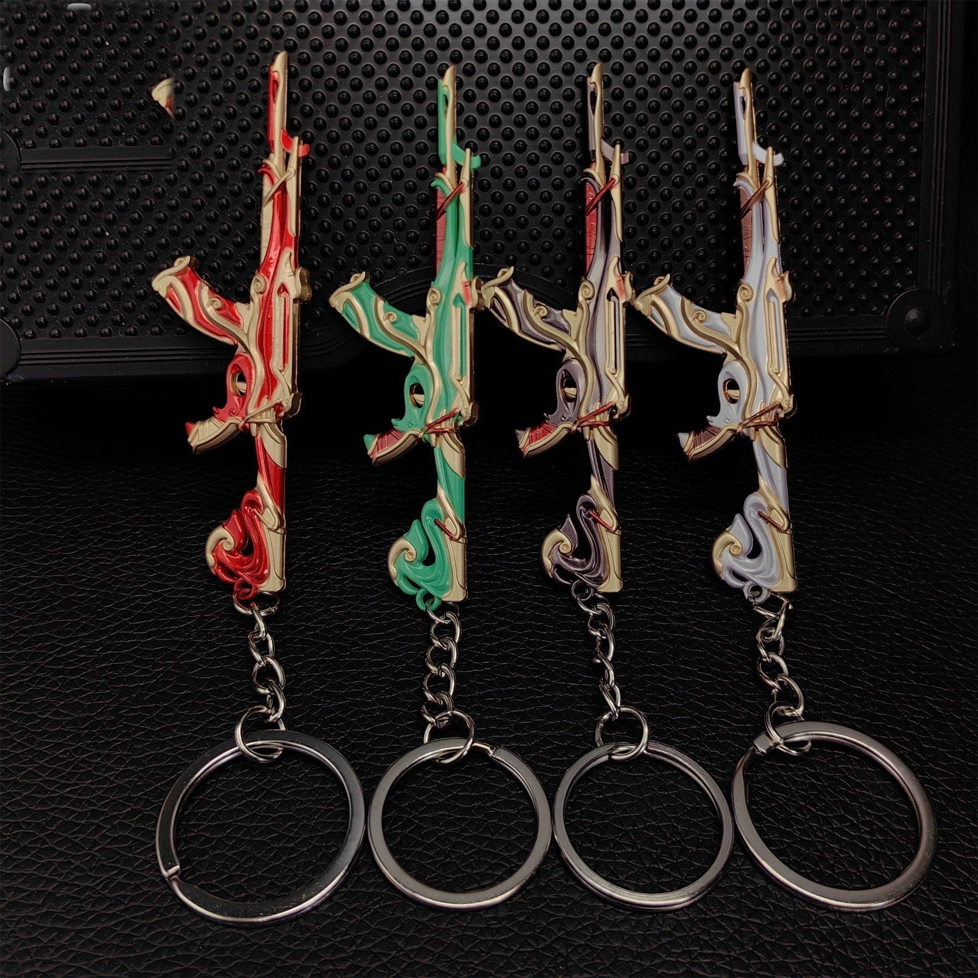 Metal Imperium Vandal Gun Tiny Keychain Pendant