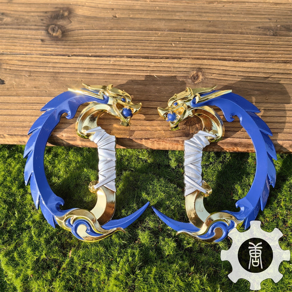 Metal 4 Color Blades Of Imperium Blunt Blade Replica Model