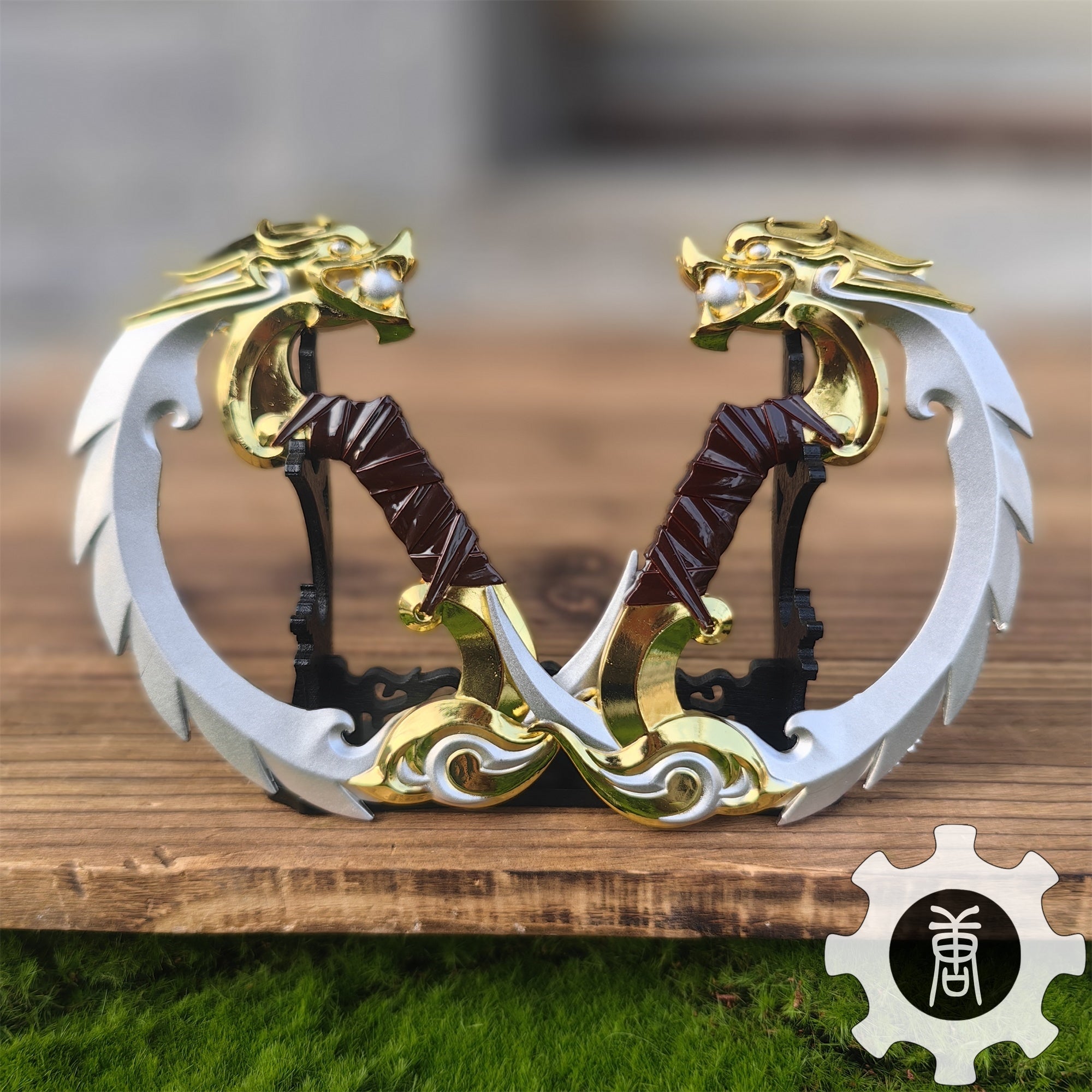 Metal 4 Color Blades Of Imperium Blunt Blade Replica Model