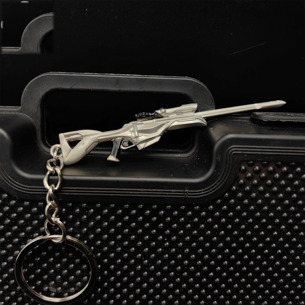 Mini Ion Operator Gun Keychain Metal Pendant