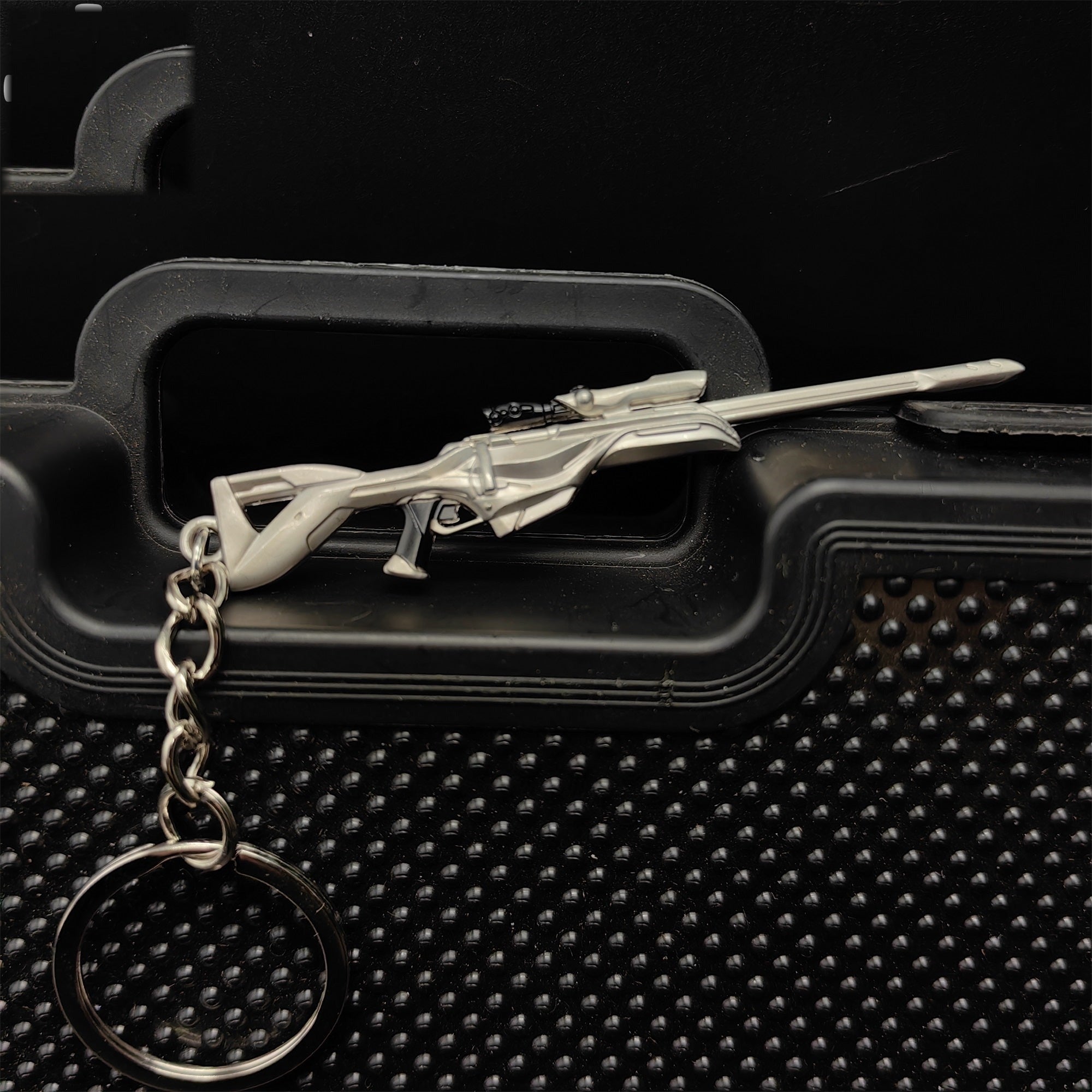 Mini Ion Operator Gun Keychain Metal Pendant