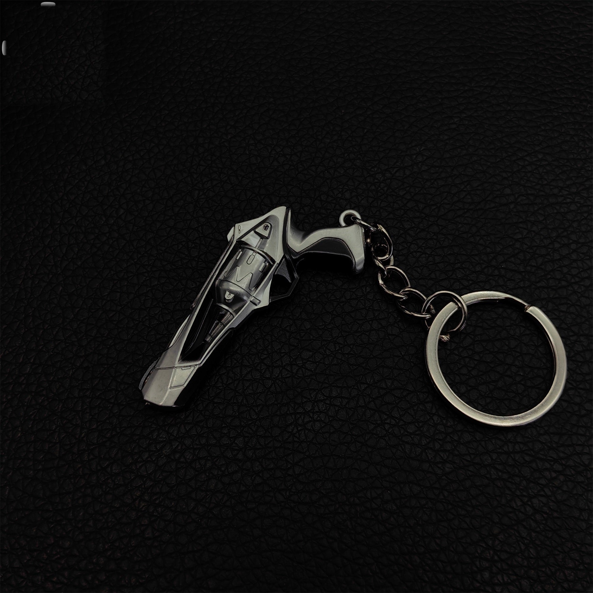 Mini Ion Sheriff Gun Metal Keychain
