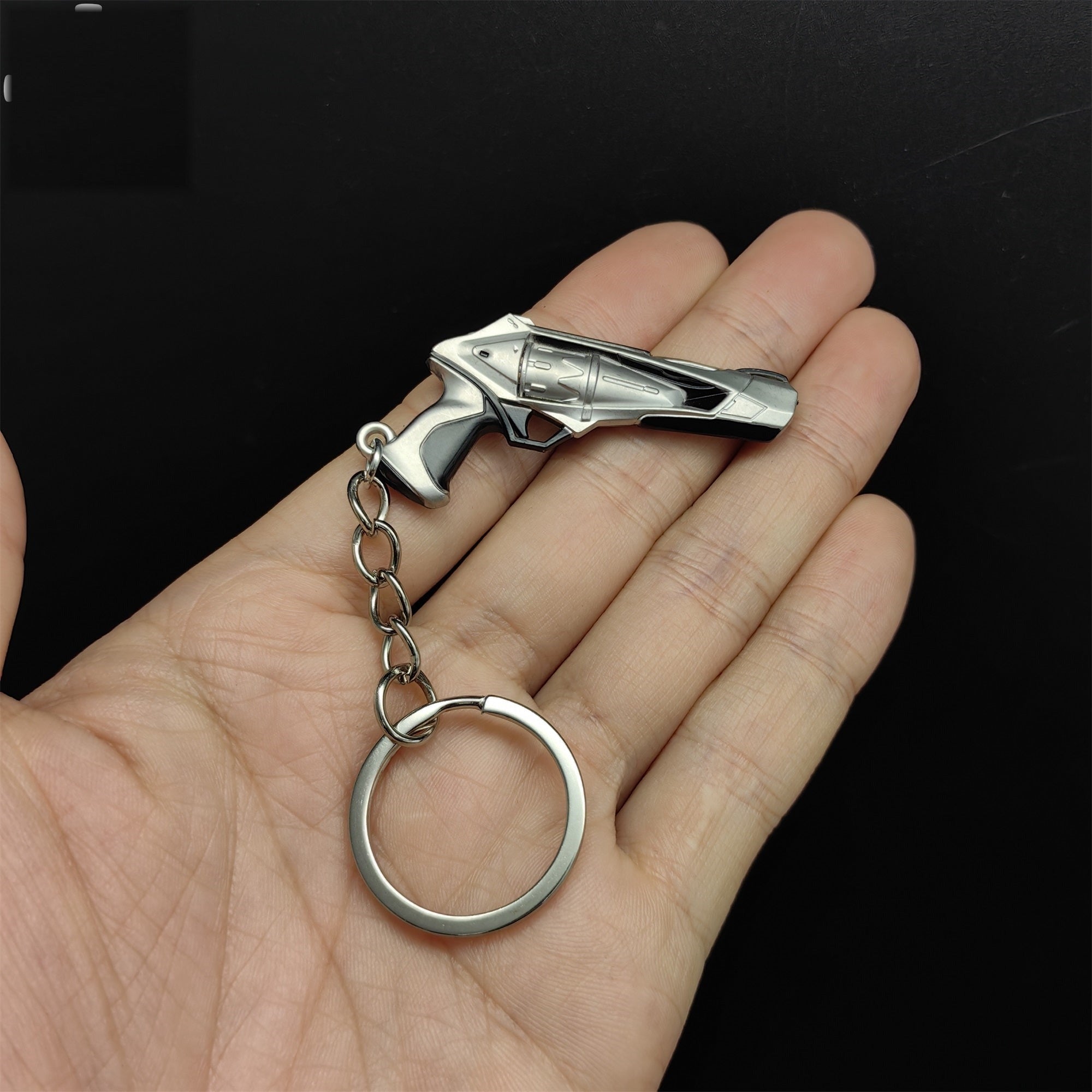 Mini Ion Sheriff Gun Metal Keychain