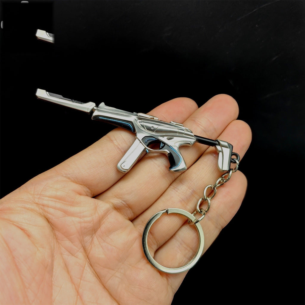 Mini Ion Spectre Gun Metal Keychain
