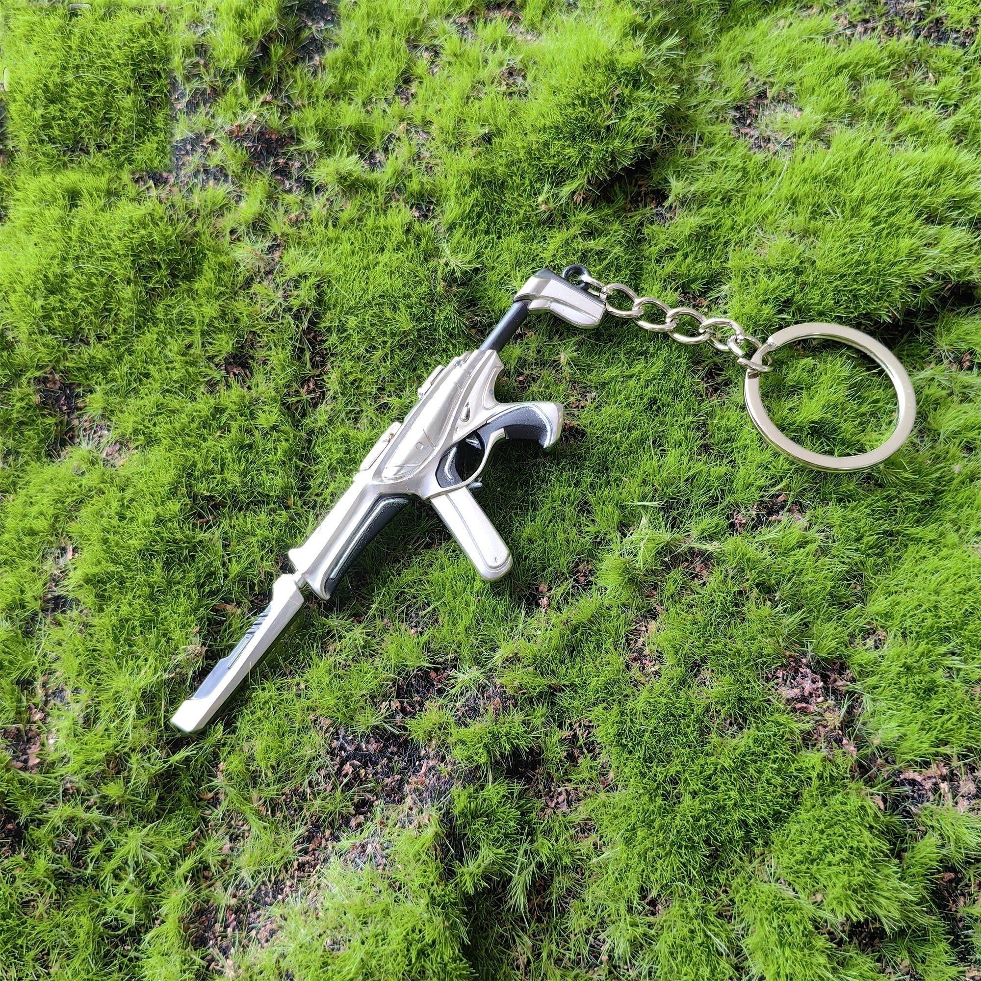 Mini Ion Spectre Gun Metal Keychain