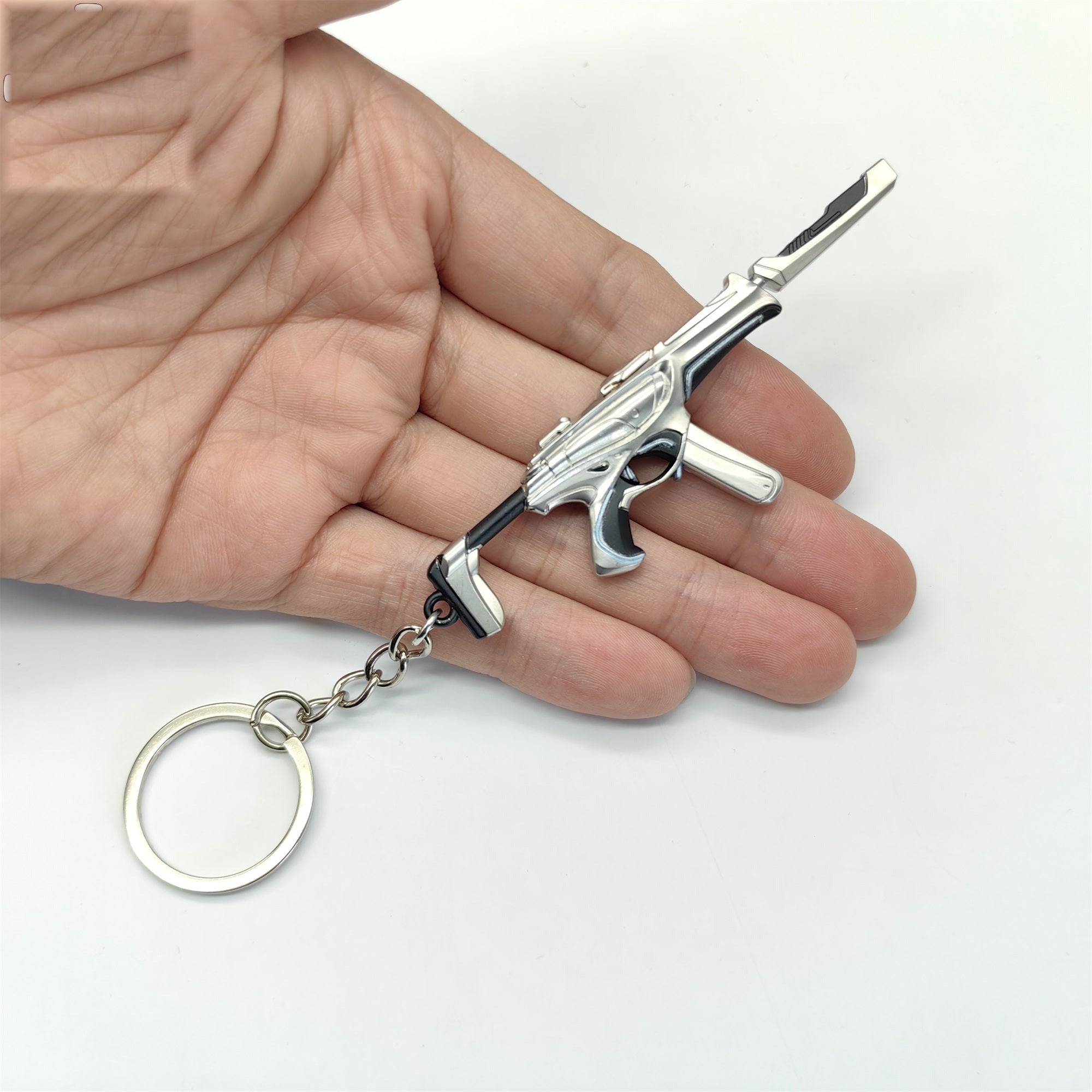 Mini Ion Spectre Gun Metal Keychain