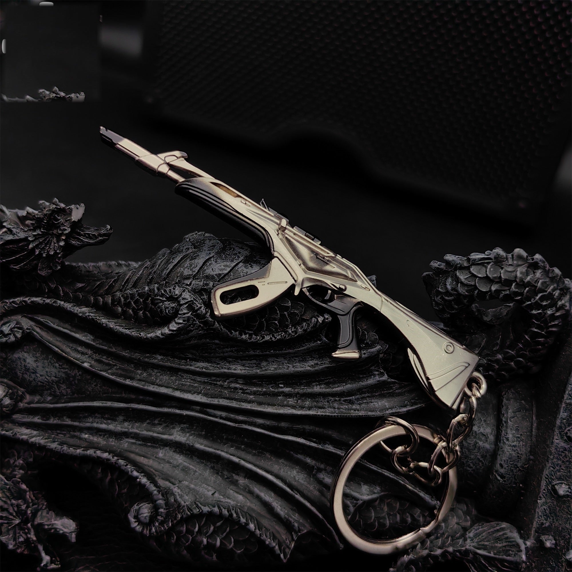 Hot Game Ion Vandal Gun Metal Keychain