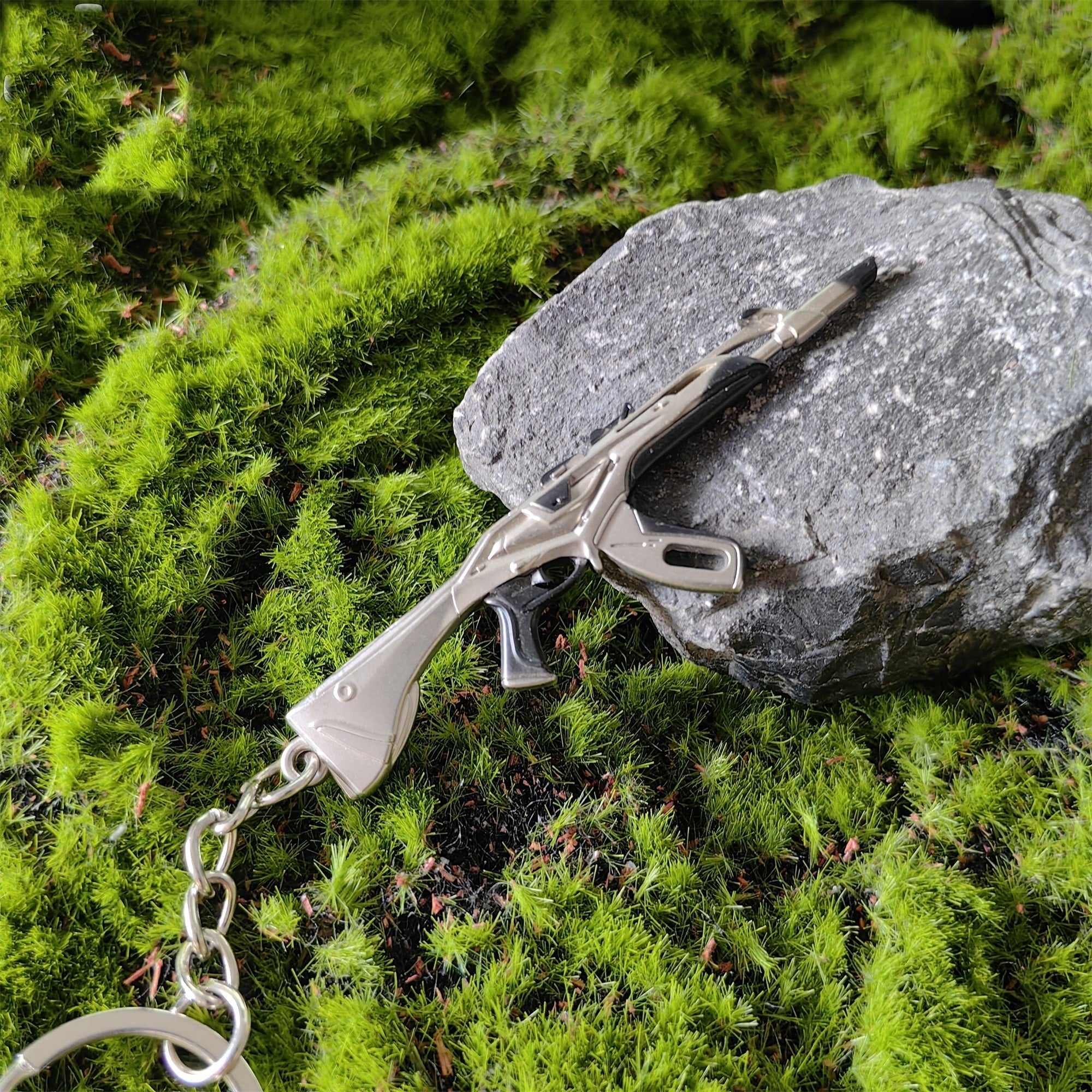 Hot Game Ion Vandal Gun Metal Keychain