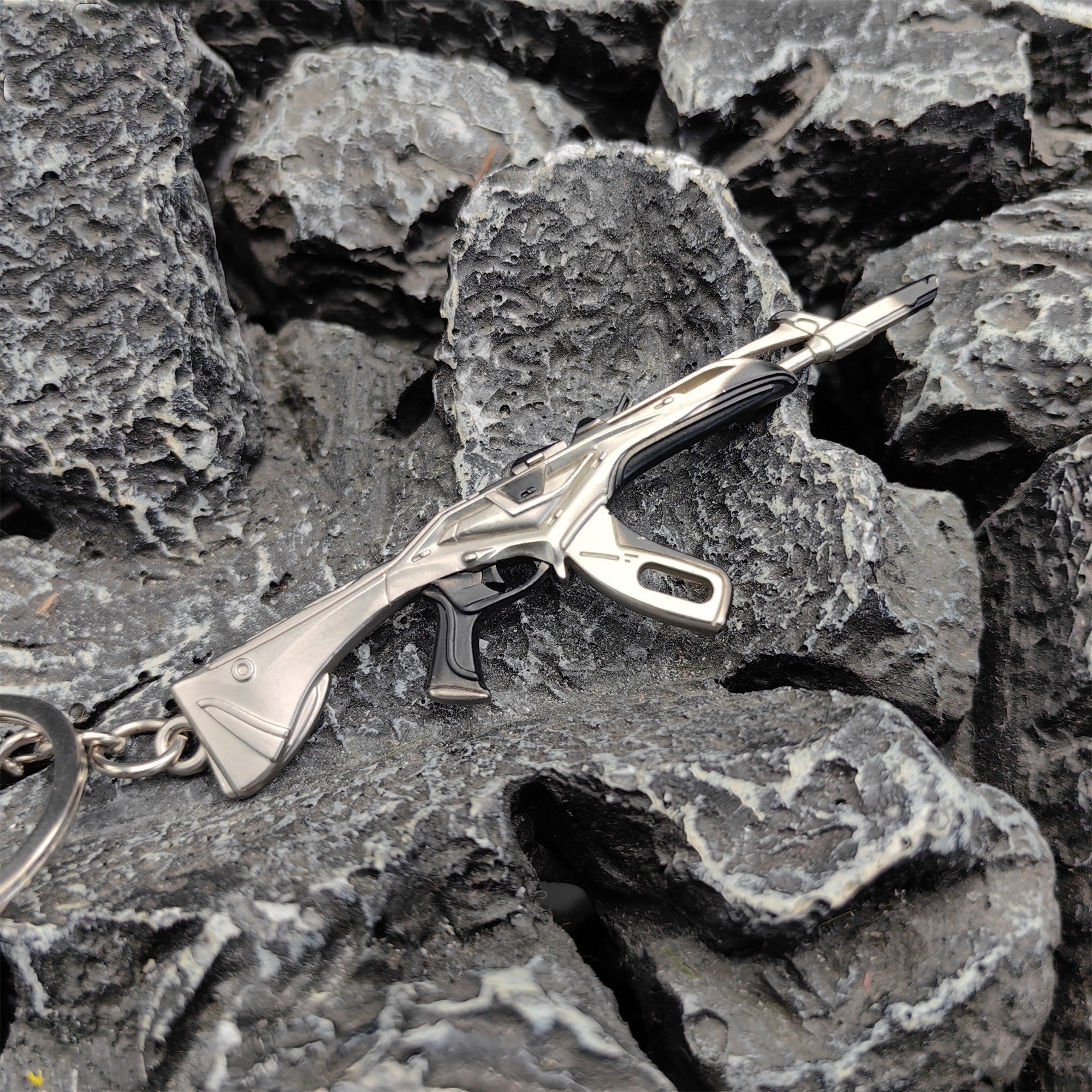Hot Game Ion Vandal Gun Metal Keychain