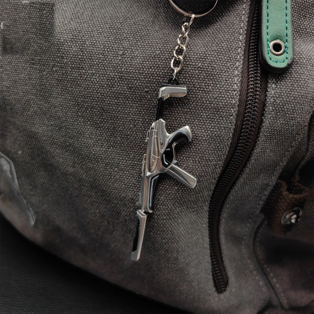 Mini Ion Spectre Gun Metal Keychain