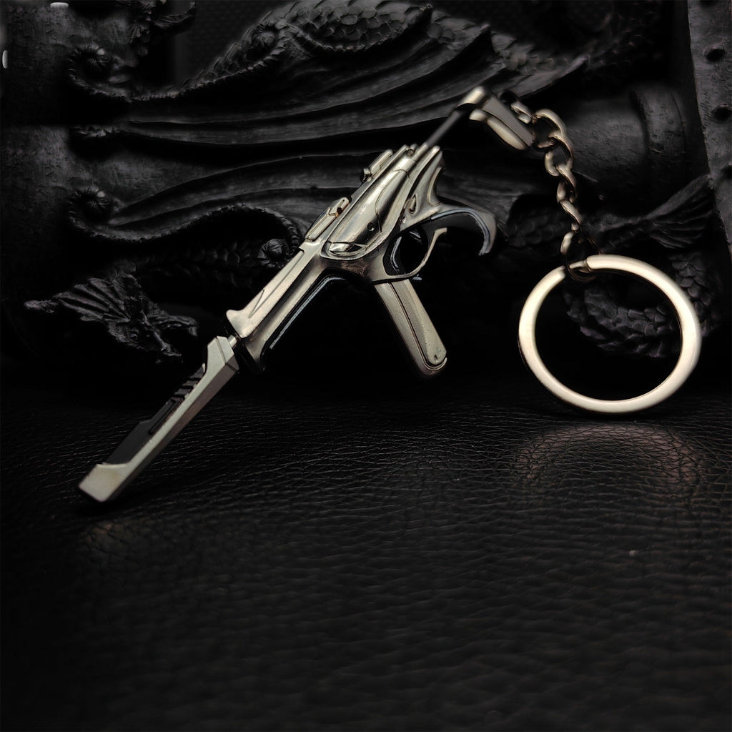 Mini Ion Spectre Gun Metal Keychain