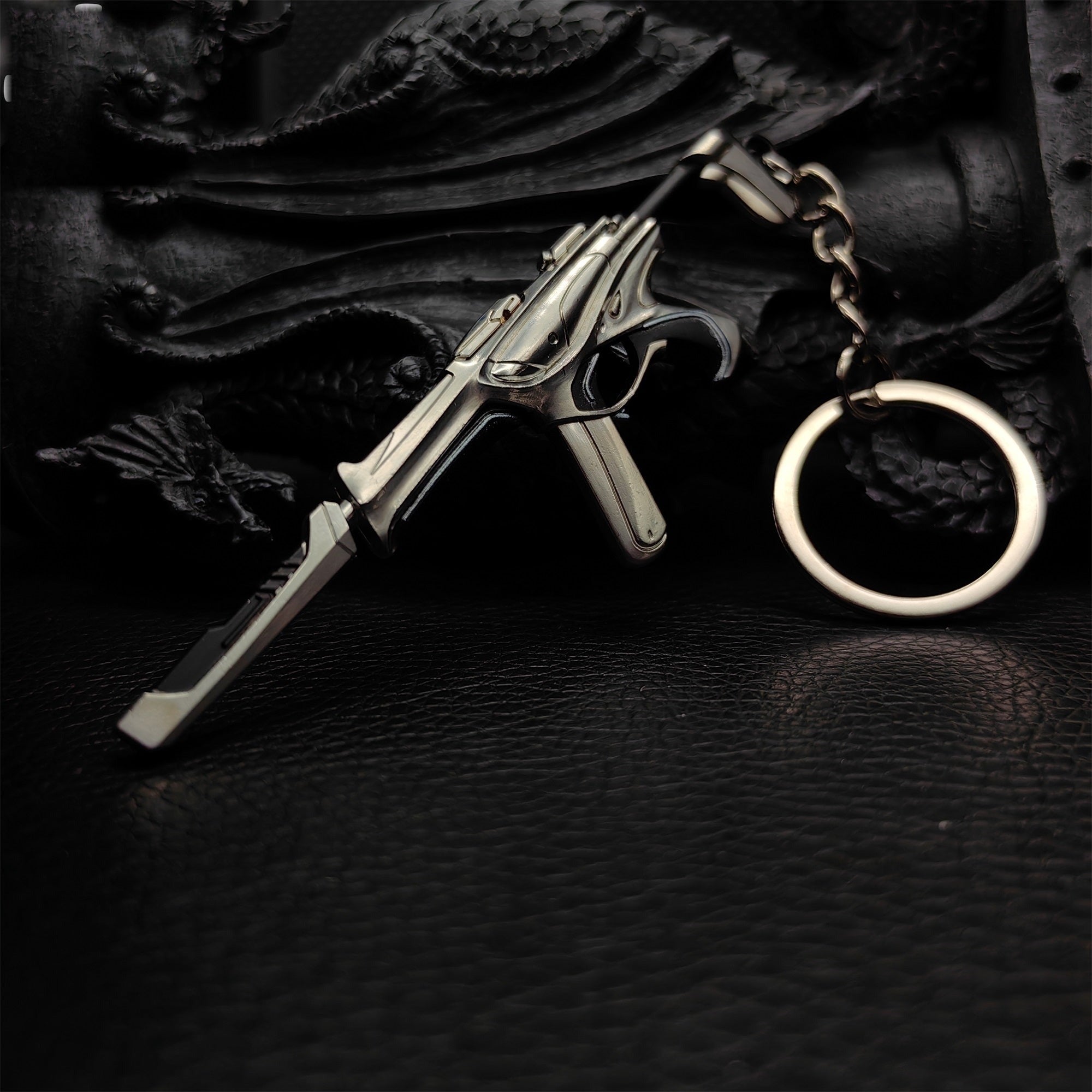 Mini Ion Spectre Gun Metal Keychain