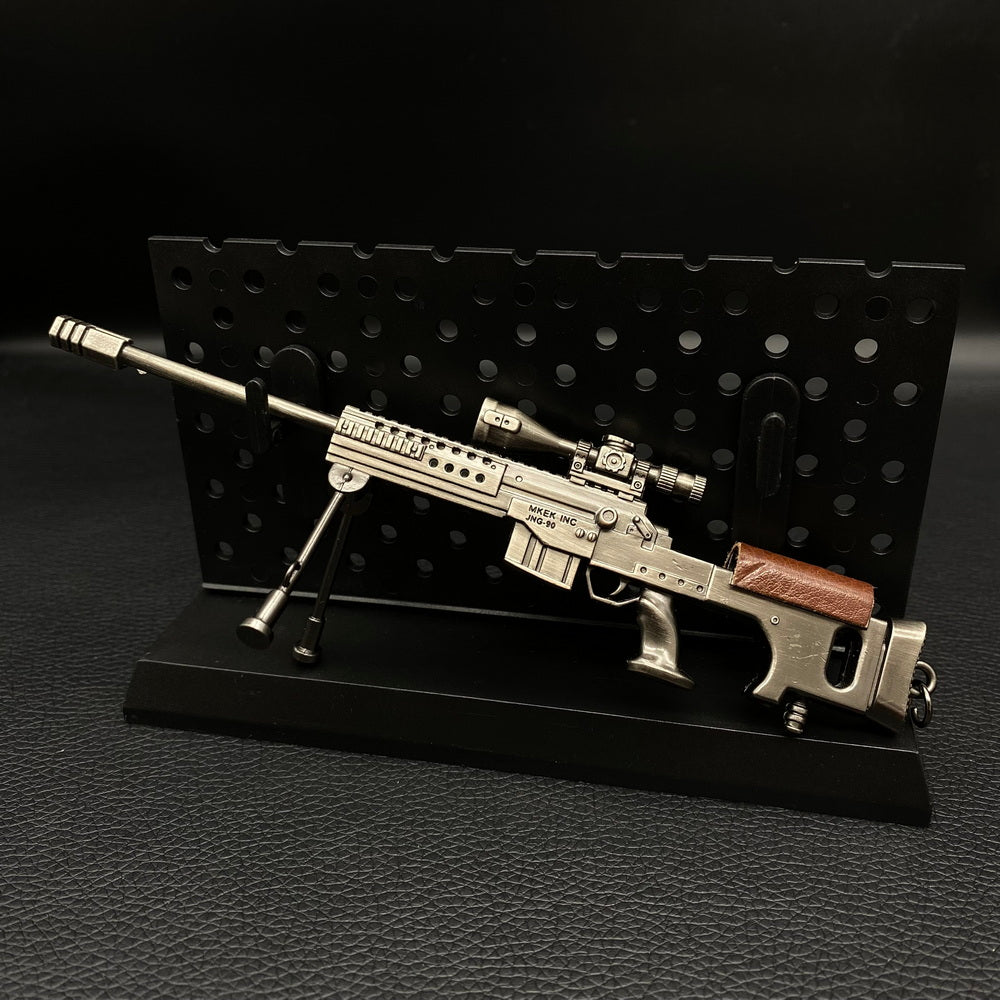 Mini Réplique Métal Fusil de Sniper JNG-90 – 16,5 cm