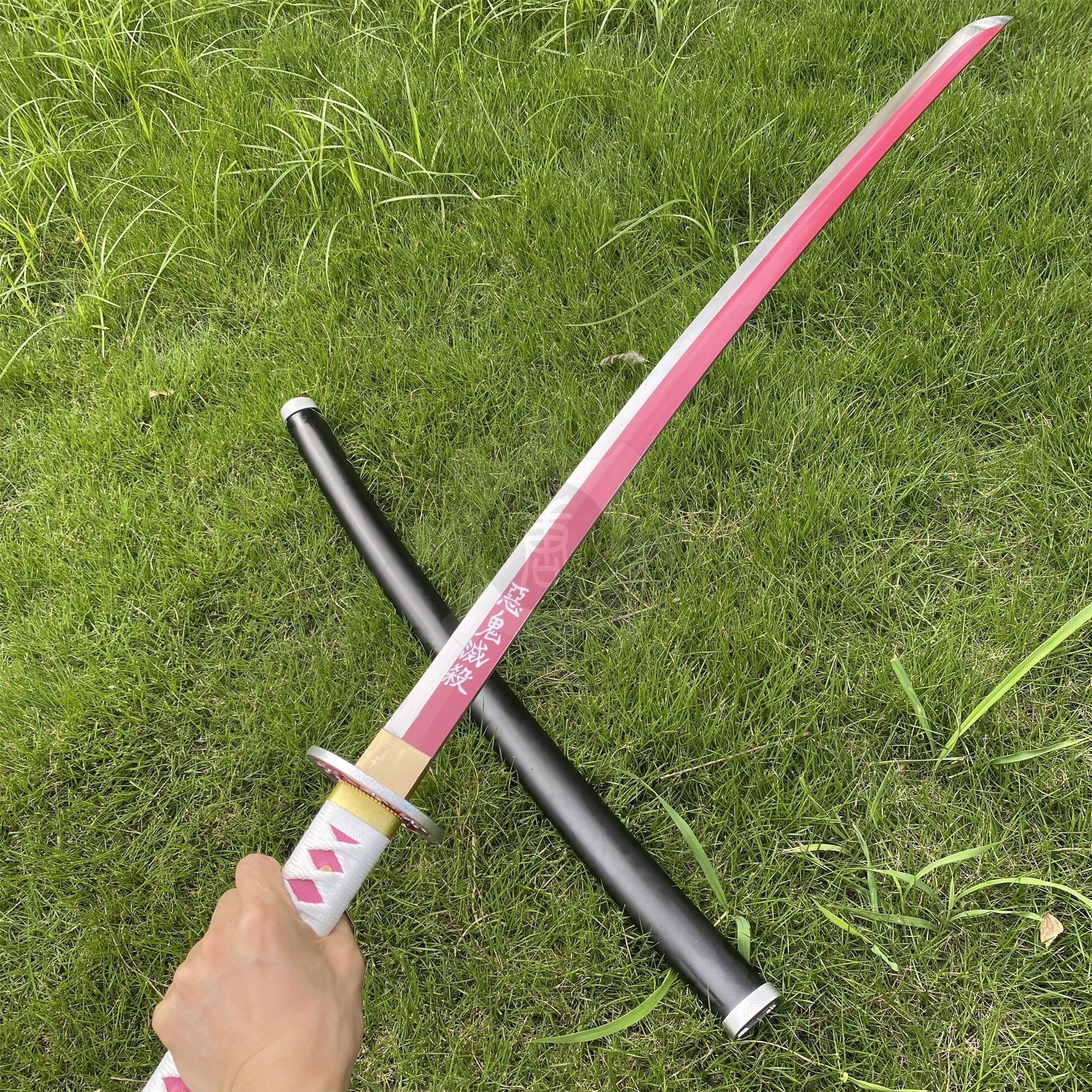 Kanao Tsuyuri Nichirin Sword Handmade Samurai Katana For Collection