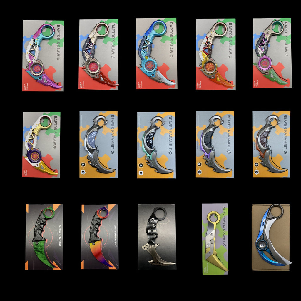 Best Quality Game Karambit IRL Metal Replica For Collection