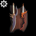 Kasaka's Venom Fang Dagger & Knight Killer Dagger Life-Size Metal Replica