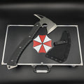 Handmade 8Cr Steel Re9 Leon Tactical Axe 40CM / 15.7" Full Scale Leon Hatchet For Collection