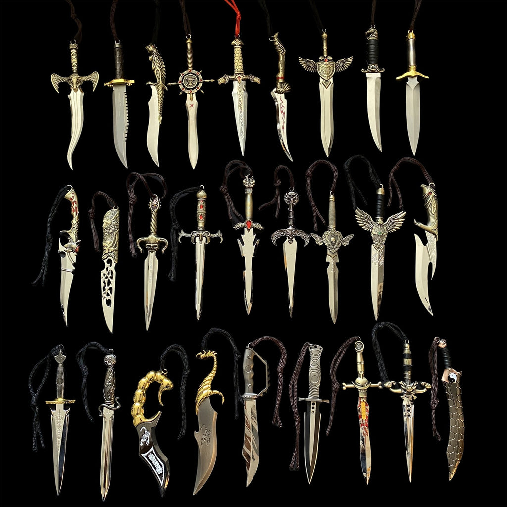 Random Metal Short Sword Letter Opener Set