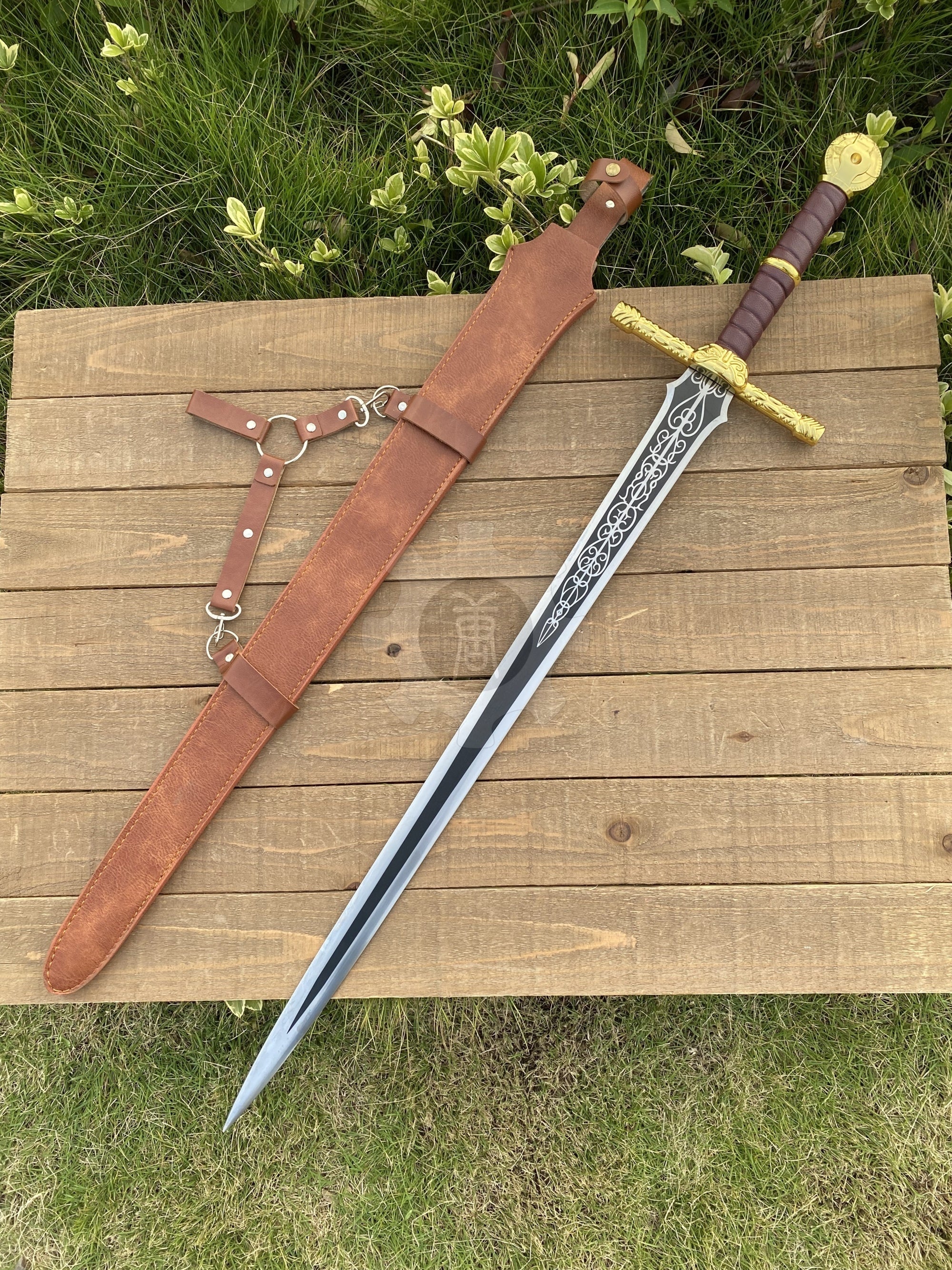 Lordsworn's Straight Sword Life-Size Metal Replica