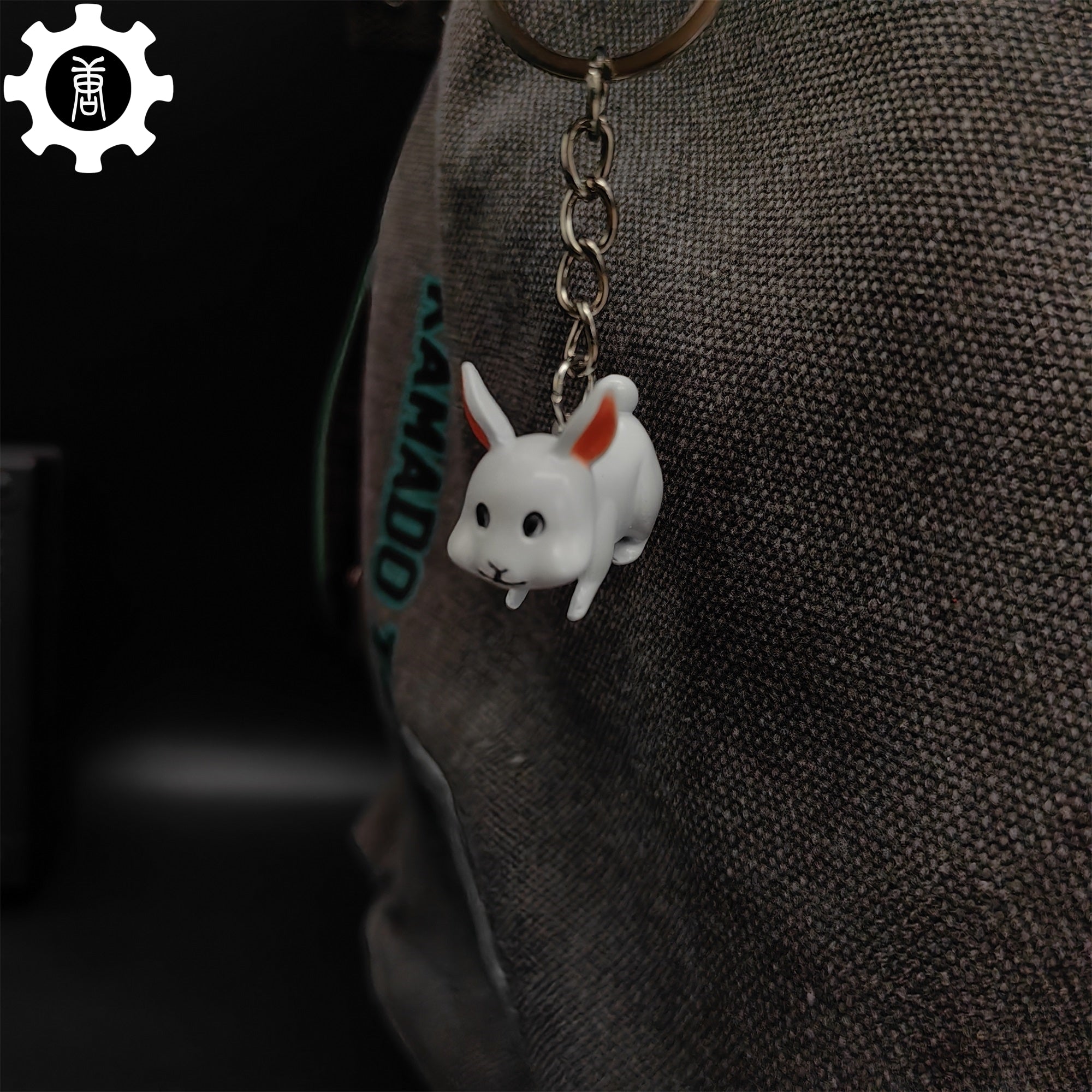 Mini Luna Buddy Gun Buddy Keychain Backpack Metal Pendant