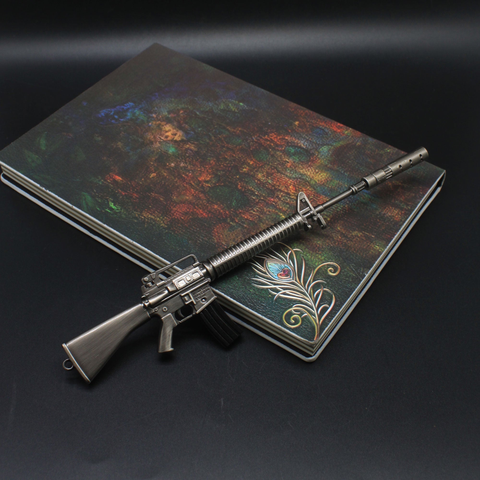 M16 Miniature Metal Gun 23CM/9.1"